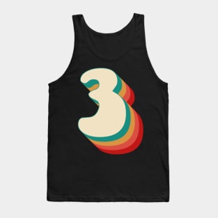 Number 3 Tank Top